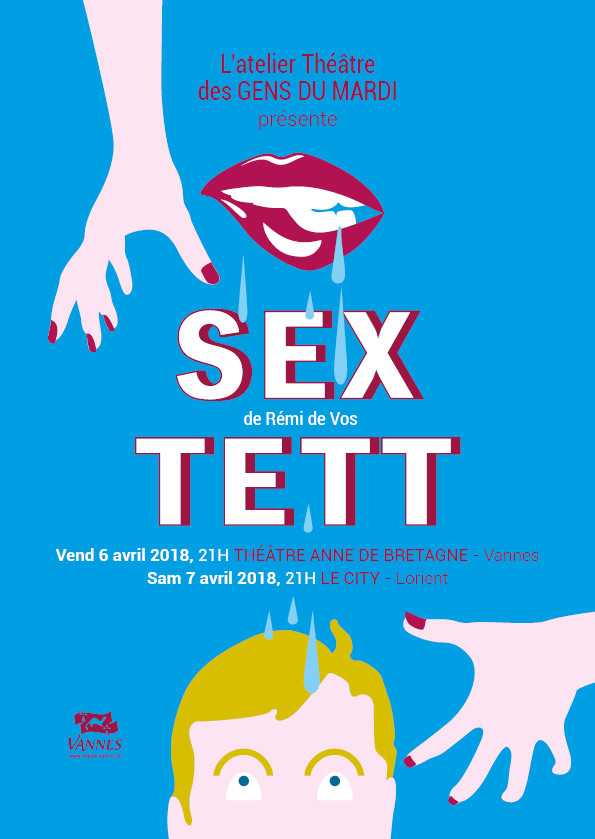 Sextett, pièce de théâtre de la Compagnie Ni Plus Ni Moins, ateliers théâtre pour tous (petits, enfants, ados, adultes) à Vannes dans le Morbihan